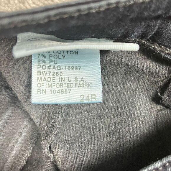 AG Adriano Goldschmied The Anita Skinny Tuxedo Ankle Crop 24R Jeans Pants USA - Picture 7 of 7